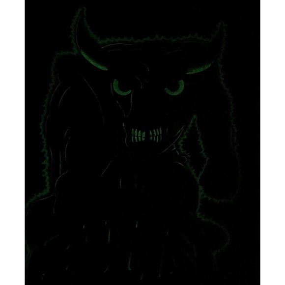 RARE Chicago Bulls NBA Licensed Glow in the Dark Raging Bull Vintage 90sT-shirt - Picture 5 of 5